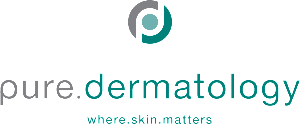 Pure.Dermatology_LogoTagline-GrayTeal
